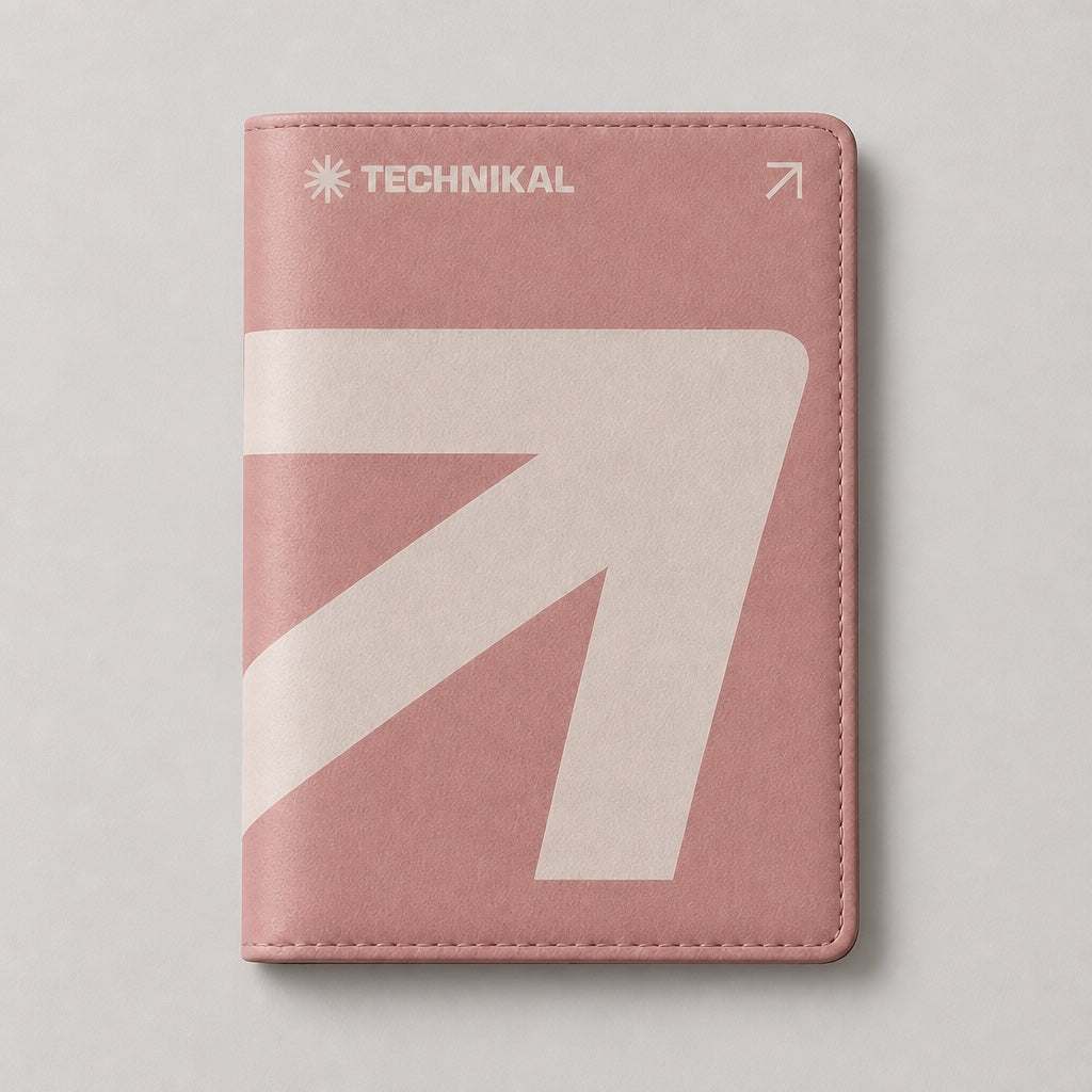 Passport Holder Pink front