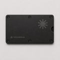 Metal Card Holder Black front