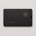 Metal Card Holder Black front