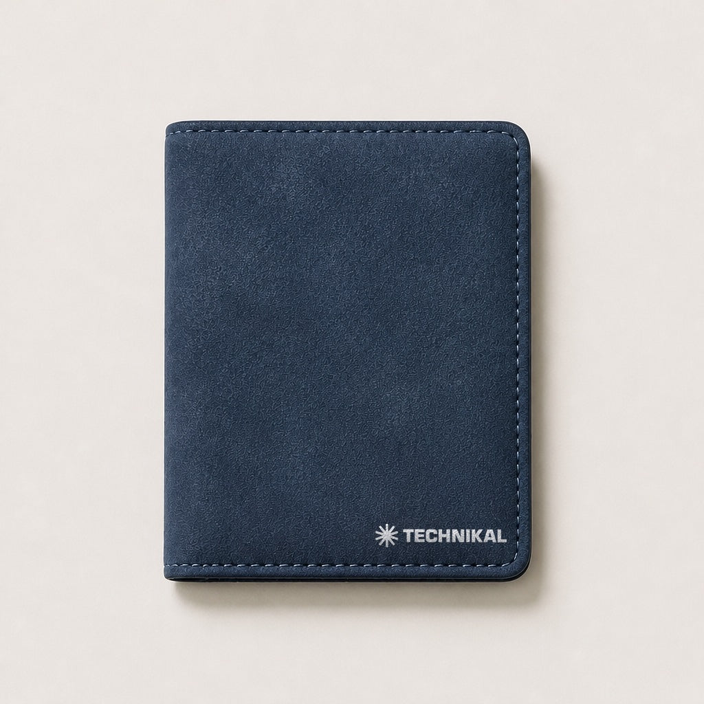 Quick Wallet Navy front