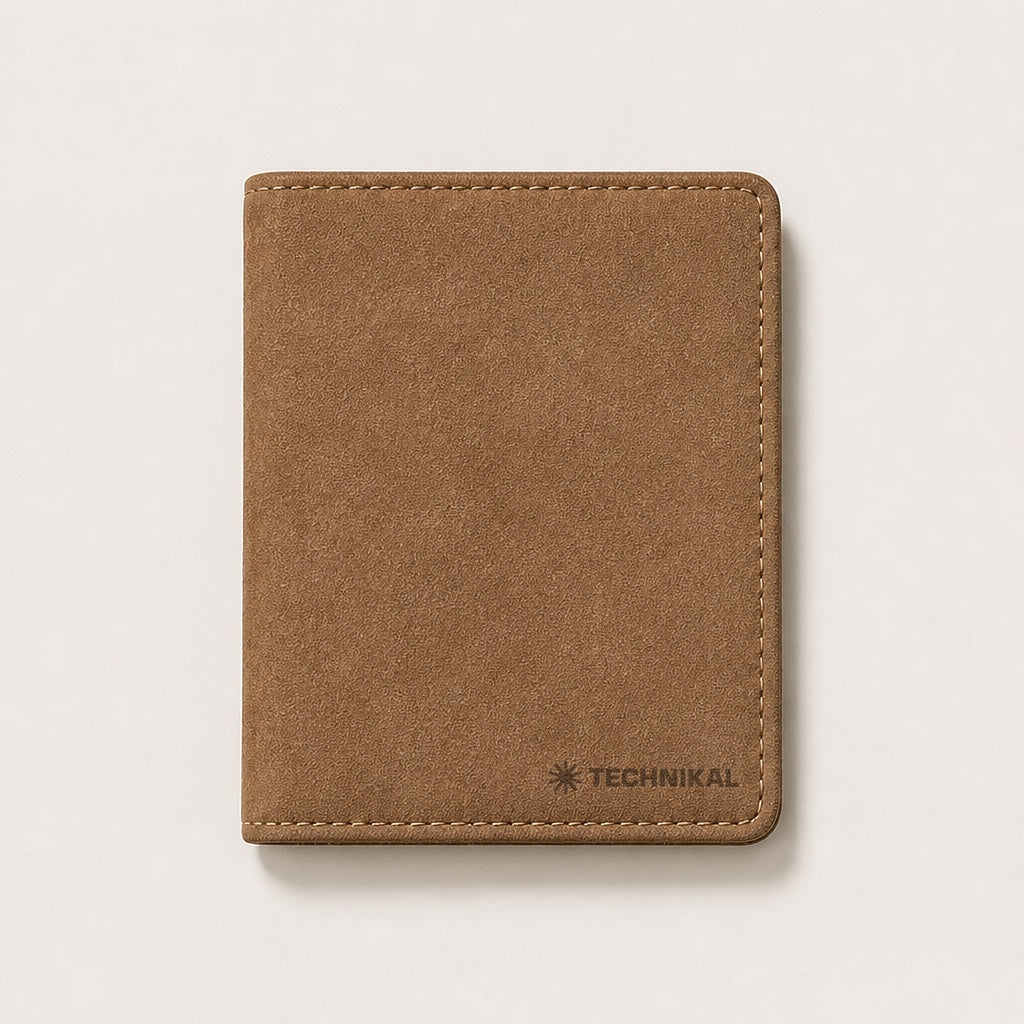 Quick Wallet Tan front