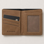 Quick Wallet Tan inside with the Smart Card Finder in a slot